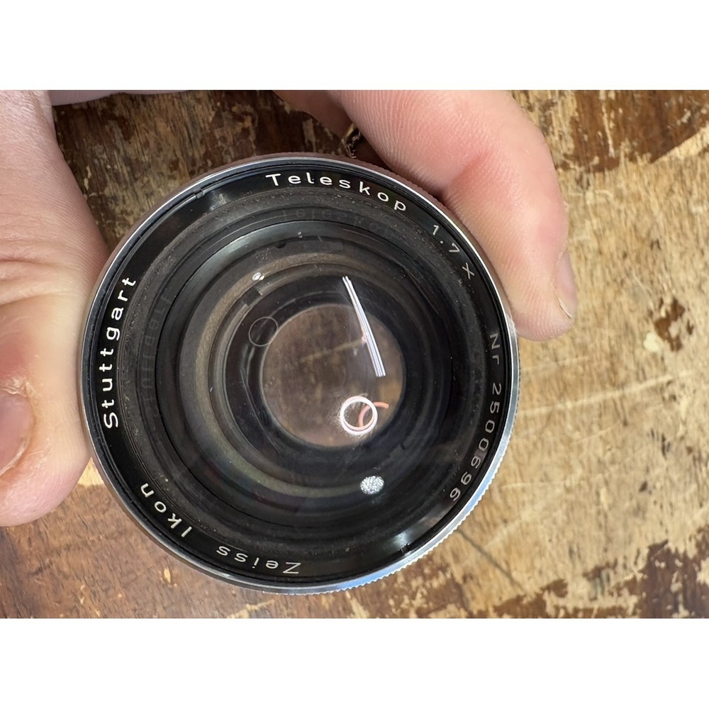 Vintage Zeiss Ikon Teleskop 1.7x for Contaflex I II MADE IN GERMANY - Picture 2 of 3